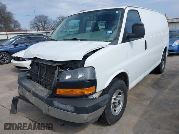 2019 GMC Savana Cargo with VIN 1GTW7AFGXK1220517, listed as a IAAI auction lot 41547025 with 131,264 mi miles. Bid and sale history available at carsss.com. Image 22.