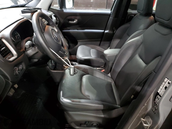 2022 Jeep Renegade Limited with VIN ZACNJDD12NPN47797, listed as a Copart auction lot 75655764 with 15,623 mi miles and Salvage title. Bid and sale history available at DreamBid. Image 7.