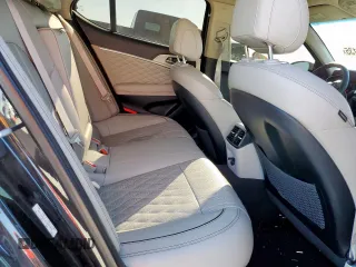 2019 Genesis G70 Advanced with VIN KMTG34LE1KU027824, listed as a Copart auction lot 46900135 with 42,325 mi miles and Salvage title. Bid and sale history available at DreamBid. Image 10.