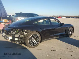 2023 Porsche Taycan with VIN WP0AA2Y18PSA16197, listed as a Copart auction lot 50664125 with 3,142 mi miles and Salvage Title. Bid and sale history available at DreamBid. Image 3.