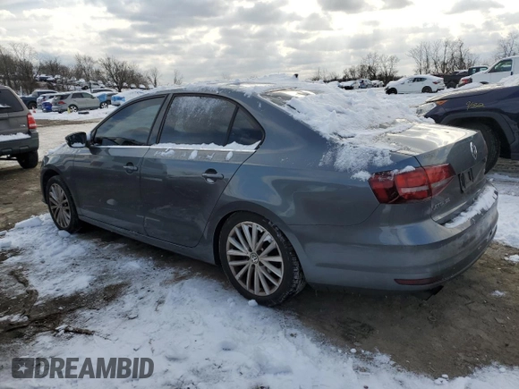 2016 Volkswagen Jetta Sedan 1.8T SEL with VIN 3VWL07AJXGM215693, listed as a Copart auction lot 41602695 with 146,598 mi miles and Salvage Title. Bid and sale history available at carsss.com. Image 2.