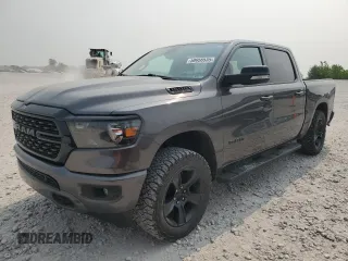 2022 Ram 1500 Big Horn with VIN 1C6SRFFT9NN168899, listed as a Copart auction lot 58956535 with 117,418 mi miles and Non repairable. Bid and sale history available at DreamBid. Image 1.