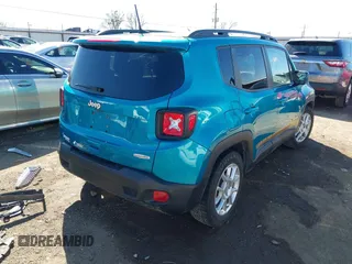 2020 Jeep Renegade Altitude with VIN ZACNJABB0LPL85188, listed as a IAAI auction lot 41674402 with 86,022 mi miles and . Bid and sale history available at DreamBid. Image 4.
