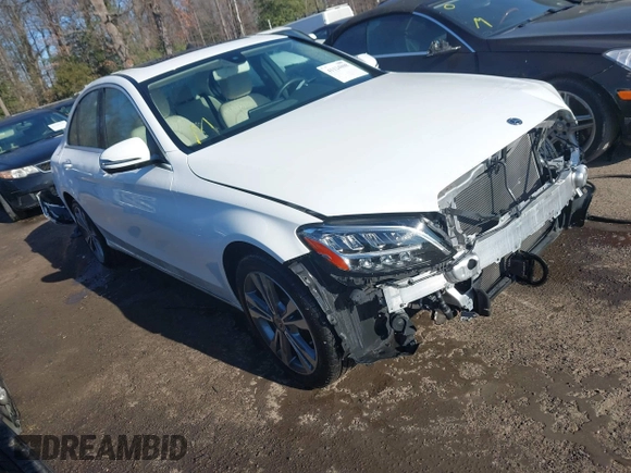 2020 Mercedes-Benz C 300 with VIN W1KWF8EB6LR595931, listed as a IAAI auction lot 41124898 with 20,713 mi miles and . Bid and sale history available at DreamBid. Image 1.