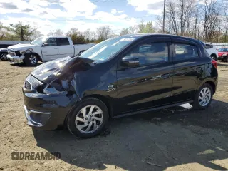2018 Mitsubishi Mirage SE with VIN ML32A4HJ1JH008916, listed as a Copart auction lot 52287885 with 74,502 mi miles and Salvage title. Bid and sale history available at DreamBid. Image 1.