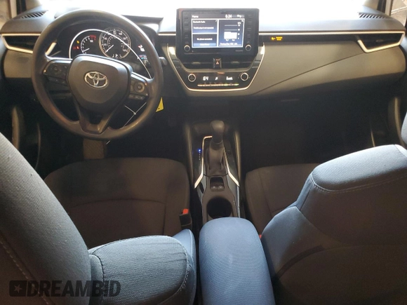 2022 Toyota Corolla LE with VIN JTDEPMAE0NJ198731, listed as a Copart auction lot 50868065 with 125,500 mi miles and Clean Title. Bid and sale history available at DreamBid. Image 8.