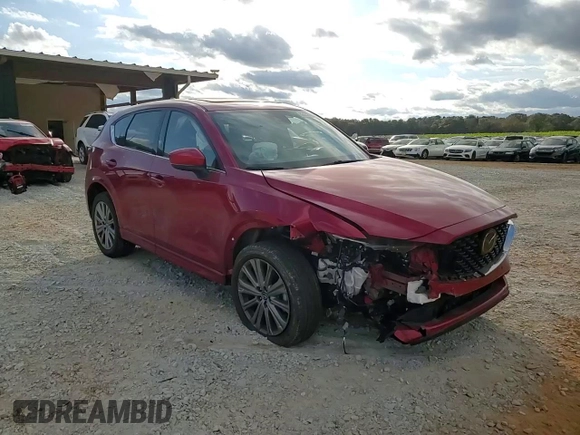 2023 Mazda CX-5 Signature with VIN JM3KFBXY4P0100652, listed as a Copart auction lot 82235664 with 29,344 mi miles and Salvage Title. Bid and sale history available at carsss.com. Image 11.