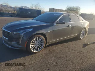 2020 Cadillac CT6 Premium Luxury with VIN 1G6KE5RS8LU100049, listed as a Copart auction lot 76871604 with 37,258 mi miles and Salvage title. Bid and sale history available at DreamBid. Image 1.