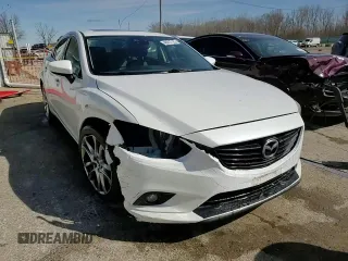 2015 Mazda 6 i Grand Touring with VIN JM1GJ1W57F1204561, listed as a Copart auction lot 49817125 with 160,213 mi miles and Salvage Title. Bid and sale history available at carsss.com. Image 14.