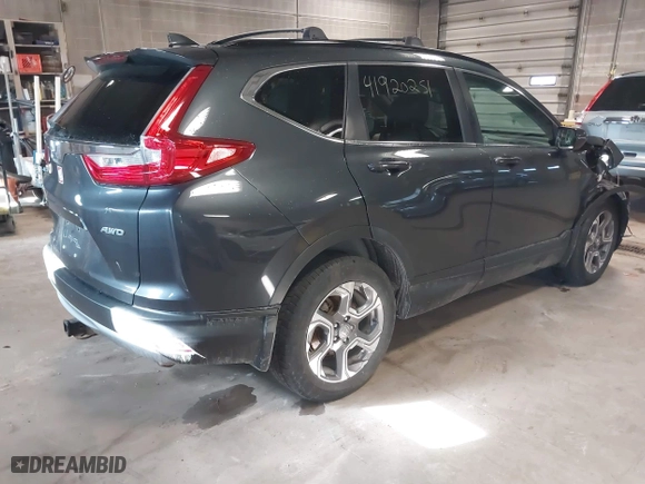 2019 Honda CR-V EX-L with VIN 7FARW2H88KE006262, listed as a IAAI auction lot 41920251 with 110,908 mi miles. Bid and sale history available at carsss.com. Image 4.
