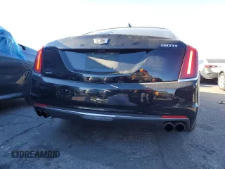 2017 Cadillac CT6 Premium Luxury AWD with VIN 1G6KH5R64HU182458, listed as a Copart auction lot 82795184 with 99,444 mi miles and Salvage title. Bid and sale history available at DreamBid. Image 6.