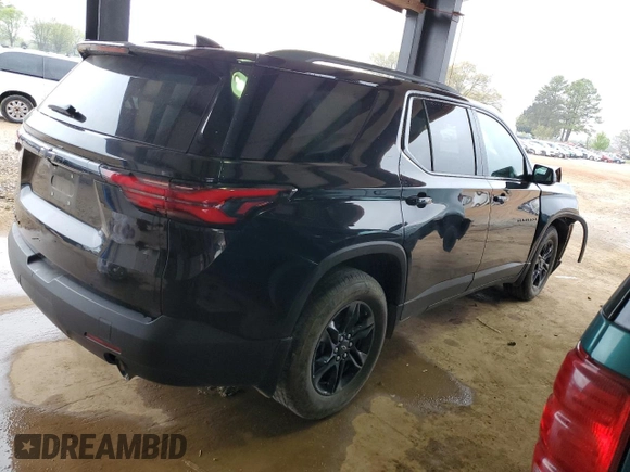 2022 Chevrolet Traverse LS with VIN 1GNEVFKW0NJ163476, listed as a Copart auction lot 48157244 with 49,960 mi miles and Salvage Title. Bid and sale history available at carsss.com. Image 3.