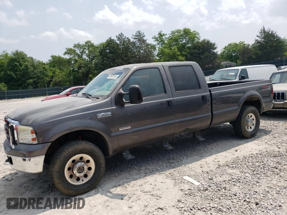 2005 Ford F-250 XL with VIN 1FTSW21P55EA70134, listed as a Copart auction lot 59509155 with 210,758 mi miles and Salvage title. Bid and sale history available at DreamBid. Image 1.
