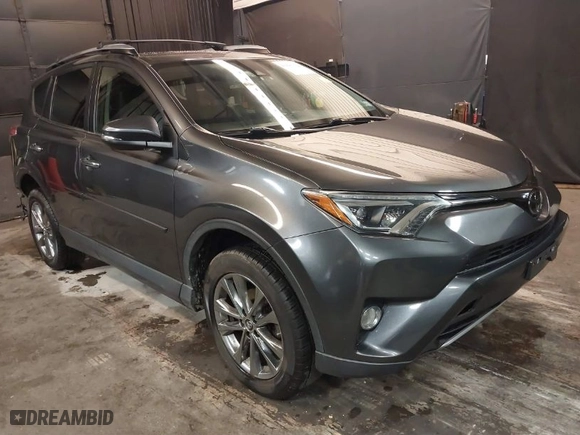 2018 Toyota RAV4 Limited with VIN JTMDFREV0JJ192265, listed as a IAAI auction lot 41840392 with 53,155 mi miles. Bid and sale history available at carsss.com. Image 1.