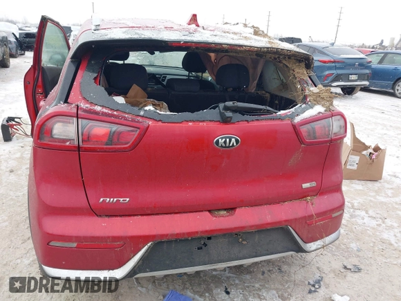 2019 Kia Niro LX with VIN KNDCB3LC7K5218814, listed as a IAAI auction lot 41628684 with 1 mi miles. Bid and sale history available at carsss.com. Image 16.