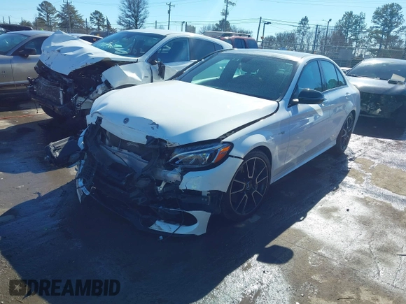 2018 Mercedes-Benz C 43 AMG with VIN 55SWF6EB1JU251102, listed as a IAAI auction lot 41433415 with 67,972 mi miles and . Bid and sale history available at carsss.com. Image 17.