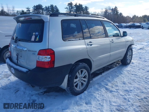 2006 Toyota Highlander z VIN JTEEW21AX60022809, wystawiony jako IAAI lot #41511900 z przebiegiem 183 891 mil mil oraz . Historia ofert i sprzedaży dostępna na DreamBid. Obrazek 4.
