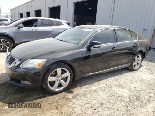 2009 Lexus GS 350 with VIN JTHBE96S790045651, listed as a Copart auction lot 48876985 with 182,511 mi miles and Salvage Title. Bid and sale history available at carsss.com. Image 1.