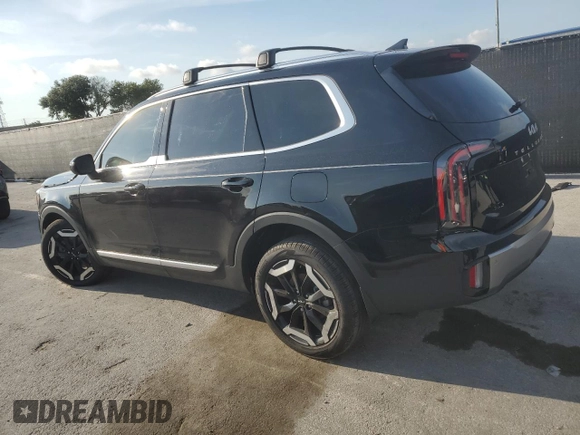 2025 Kia Telluride EX with VIN 5XYP34GC5SG568304, listed as a Copart auction lot 61524815 with 12,491 mi miles and Salvage title. Bid and sale history available at DreamBid. Image 2.