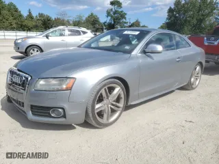 2009 Audi S5 with VIN WAURV78T09A055715, listed as a Copart auction lot 76158994 with 174,384 mi miles and Salvage Title. Bid and sale history available at carsss.com. Image 1.