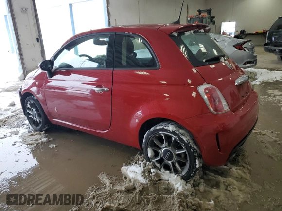 2018 FIAT 500 Pop with VIN 3C3CFFKH4JT525847, listed as a Copart auction lot 41341845 with 15,566 mi miles and Salvage Title. Bid and sale history available at carsss.com. Image 2.