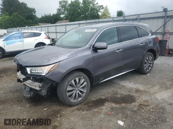 2020 Acura MDX with VIN 5J8YD4H38LL045981, listed as a Copart auction lot 65192985 with 45,930 mi miles and Salvage title. Bid and sale history available at DreamBid. Image 1.
