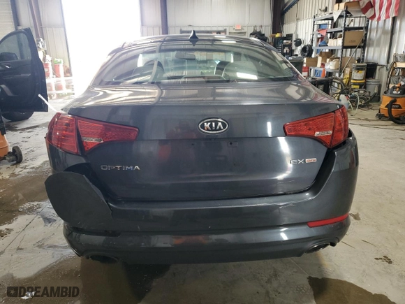 2011 Kia Optima EX with VIN KNAGN4A70B5169361, listed as a Copart auction lot 51404825 with 200,597 mi miles and Salvage Title. Bid and sale history available at carsss.com. Image 6.