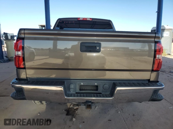 2015 GMC Sierra 1500 SLT with VIN 3GTU2VEJ8FG470016, listed as a Copart auction lot 81101074 with 97,524 mi miles and Salvage Title. Bid and sale history available at DreamBid. Image 6.