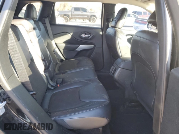 2018 Jeep Cherokee Latitude Plus with VIN 1C4PJLLB2JD590884, listed as a Copart auction lot 41808945 with 168,853 mi miles and Salvage Title. Bid and sale history available at carsss.com. Image 11.