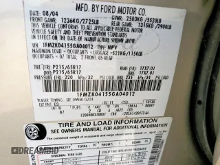 2005 Ford Freestyle SE с VIN 1FMZK04155GA04012, выставлен на аукционе Copart как лот 62201565 с пробегом 146 740 миль миль и Чистый • Clean title. История ставок и продаж доступна на DreamBid. Изображение 14.