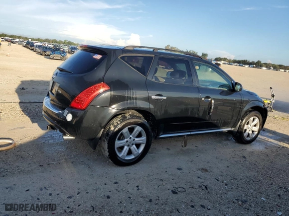 2007 Nissan Murano SL with VIN JN8AZ08TX7W505404, listed as a Copart auction lot 69618504 with 152,292 mi miles and Non Repairable. Bid and sale history available at carsss.com. Image 3.