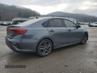2021 Kia Forte GT-Line with VIN 3KPF34AD7ME316731, listed as a Copart auction lot 43587045 with 149,528 mi miles and Salvage Title. Bid and sale history available at carsss.com. Image 3.