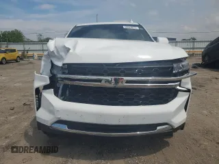2023 Chevrolet Tahoe LS with VIN 1GNSKMKD7PR202230, listed as a Copart auction lot 56620975 with 27,007 mi miles and Salvage title. Bid and sale history available at DreamBid. Image 5.