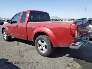 2006 Nissan Frontier XE with VIN 1N6BD06T76C453552, listed as a Copart auction lot 62901325 with 180,576 mi miles and Salvage title. Bid and sale history available at DreamBid. Image 2.