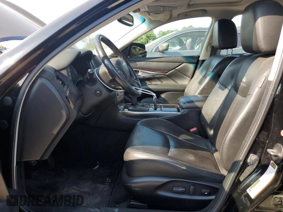 2013 Infiniti M37 with VIN JN1BY1AR7DM602061, listed as a Copart auction lot 59497154 with 124,179 mi miles and Non Repairable. Bid and sale history available at carsss.com. Image 7.
