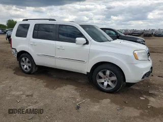 2013 Honda Pilot Touring z VIN 5FNYF4H91DB062722, wystawiony jako Copart lot #58308165 z przebiegiem 130 896 mil mil oraz Szkoda całkowita • Salvage title. Historia ofert i sprzedaży dostępna na DreamBid. Obrazek 4.