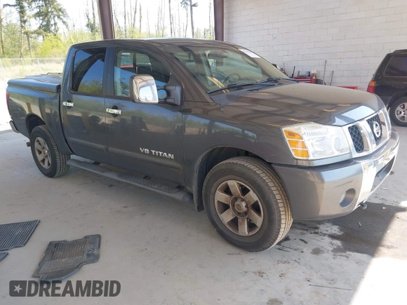 2005 Nissan Titan LE с VIN 1N6AA07B75N553857, выставлен на аукционе IAAI как лот 42110183 с пробегом 166 064 миль миль и . История ставок и продаж доступна на DreamBid. Изображение 1.
