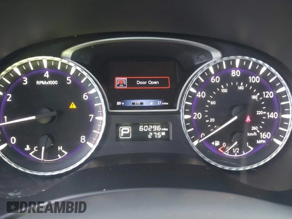 2016 Infiniti QX60 with VIN 5N1AL0MM1GC510760, listed as a IAAI auction lot 41990248 with 60,296 mi miles and . Bid and sale history available at DreamBid. Image 7.