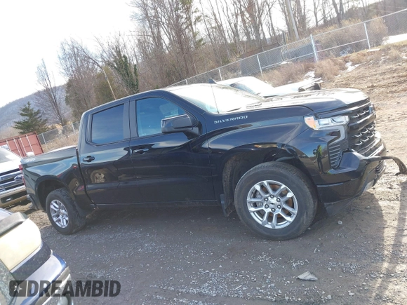 2023 Chevrolet Silverado 1500 RST with VIN 3GCUDEE80PG341292, listed as a IAAI auction lot 41558317 with 1 mi miles. Bid and sale history available at carsss.com. Image 13.