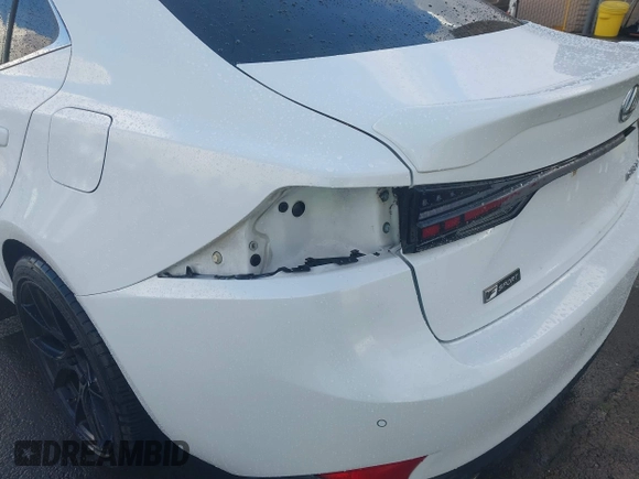 2019 Lexus IS with VIN JTHBA1D27K5089741, listed as a IAAI auction lot 41734834 with 58,944 mi miles. Bid and sale history available at carsss.com. Image 21.