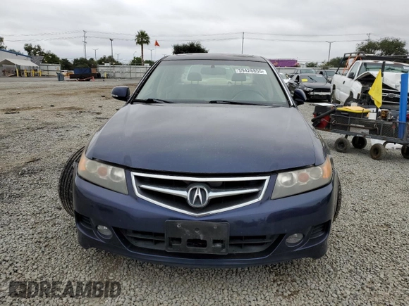 2008 Acura TSX Nav with VIN JH4CL96908C000040, listed as a Copart auction lot 59428855 with 113,682 mi miles and Salvage title. Bid and sale history available at DreamBid. Image 5.