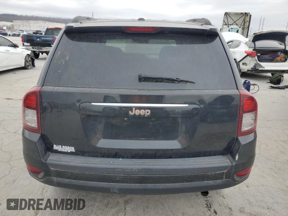 2017 Jeep Compass Sport with VIN 1C4NJCBB3HD119054, listed as a Copart auction lot 47606465 with 200,853 mi miles and Clean Title. Bid and sale history available at carsss.com. Image 6.