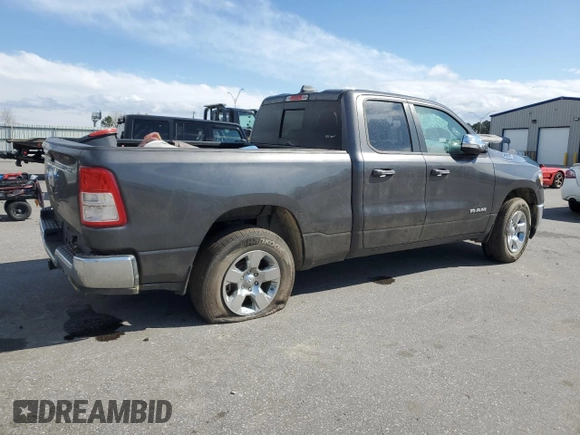 2020 Ram 1500 Big Horn with VIN 1C6RREBT7LN252747, listed as a Copart auction lot 49156785 with 690,174 mi miles and Salvage Title. Bid and sale history available at carsss.com. Image 3.