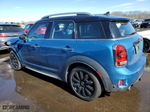 2018 MINI Countryman Cooper S with VIN WMZYT5C34J3E69060, listed as a Copart auction lot 46134115 with 100,850 mi miles and Salvage Title. Bid and sale history available at carsss.com. Image 2.