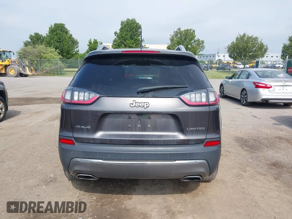 2019 Jeep Cherokee High Altitude with VIN 1C4PJMDX4KD260309, listed as a IAAI auction lot 42594817 with 63,664 mi miles and . Bid and sale history available at DreamBid. Image 17.