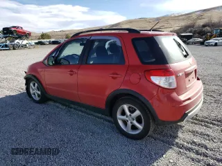 2007 Suzuki SX4 with VIN JS2YB413075103757, listed as a Copart auction lot 46466245 with 56,471 mi miles and Salvage Title. Bid and sale history available at carsss.com. Image 2.