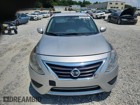 2016 Nissan Versa S Plus with VIN 3N1CN7AP6GL914093, listed as a Copart auction lot 62478035 with 91,217 mi miles and Salvage title. Bid and sale history available at DreamBid. Image 5.