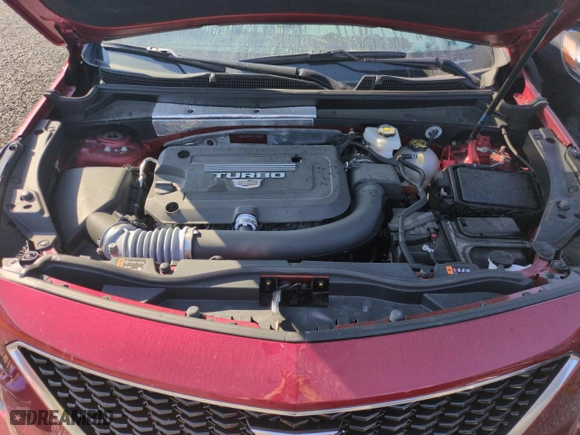 2023 Cadillac XT4 FWD Sport with VIN 1GYFZER47PF177570, listed as a Copart auction lot 74637444 with 0 mi miles and Non Repairable. Bid and sale history available at carsss.com. Image 12.