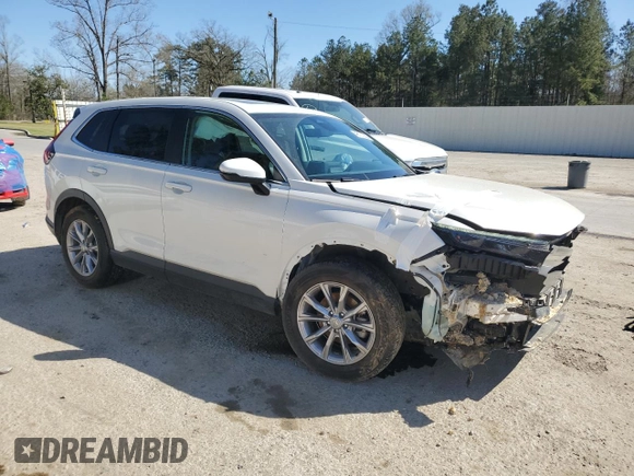 2024 Honda CR-V EX-L with VIN 2HKRS3H75RH316479, listed as a Copart auction lot 48121225 with 26,396 mi miles and Salvage Title. Bid and sale history available at DreamBid. Image 4.