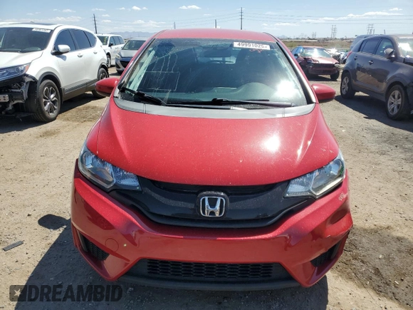 2015 Honda Fit LX with VIN 3HGGK5H52FM770147, listed as a Copart auction lot 49991025 with 98,552 mi miles and Salvage Title. Bid and sale history available at carsss.com. Image 5.
